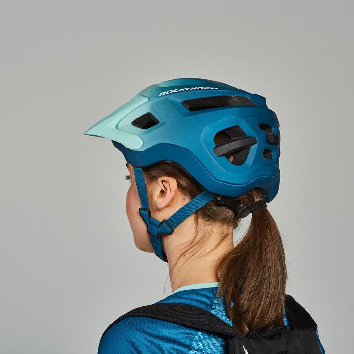 Produktbild Rockrider Velohelm MTB - Expl 500 mit Visier (55 - 59 cm)