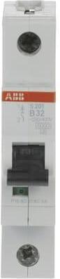 Produktbild ABB Sicherungsautomat S200 32A 1-P Typ B 6kA
