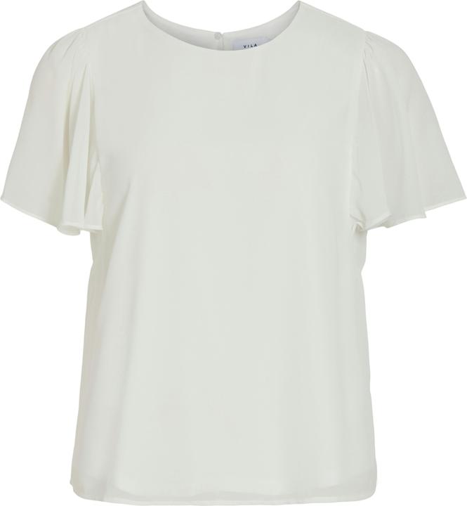 Actual product image Vila Round neck top with short sleeves (36)
