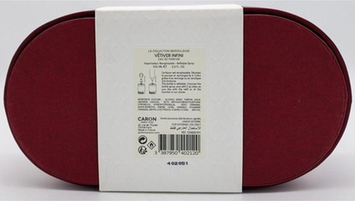 Actual product image Caron Vétiver Infini - EDP - Volume: 100 ml (Eau de parfum, 100 ml)