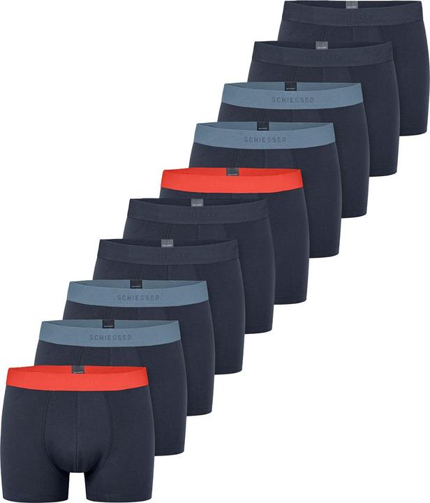 Produktbild Schiesser 10er Pack 95/5 Organic Cotton Retro Short / Pant (XXL, 10er Pack)