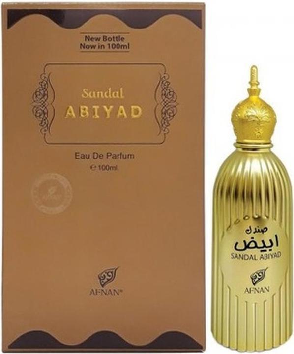 Actual product image Afnan Sandal Abiyad Eau De Parfum 100ml (Eau de parfum, 100 ml)