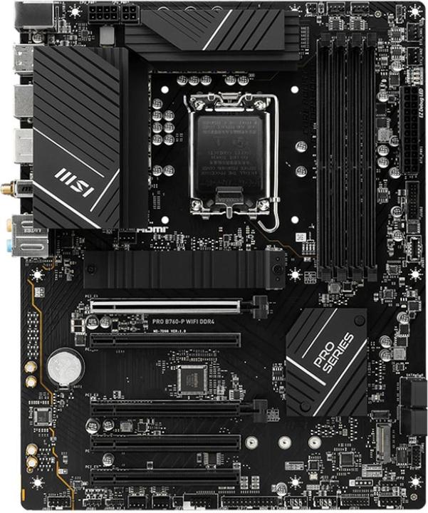 Produktbild MSI PRO B760-P WIFI (LGA 1700, Intel B760, ATX)