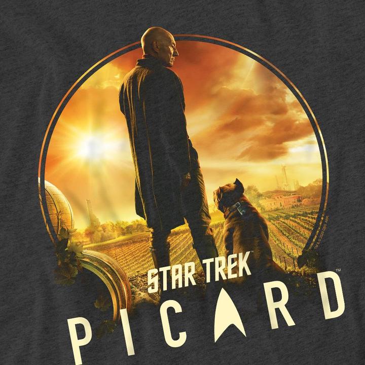 Immagine prodotto Star Trek: Picard A Man and His Dog Maglietta Adulto Unisex (M)
