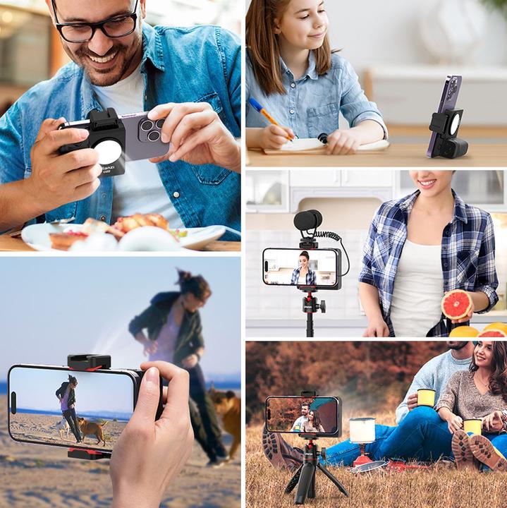 Image du produit Ulanzi CG 02 Smartphone Camera Grip With Fill Light 3282B