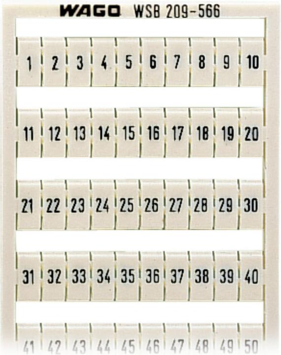 Actual product image Wago Din Rail Block Terminal (Various)