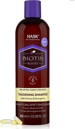 Actual product image Hask BIOTIN BOOST thickening shampoo 355 ml (355 ml, Liquid shampoo)