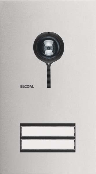 Elcom Türstation Video 2/1 2D REQ502Y Edelstahl ONE