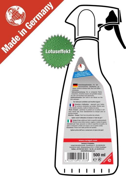 Produktbild Ceragol ultra Blitz Kalkreiniger