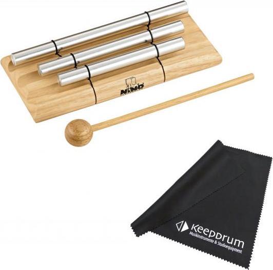Produktbild Meinl Klangstäbe Nino 580 Energy Chimes 3 Töne mit Tuch