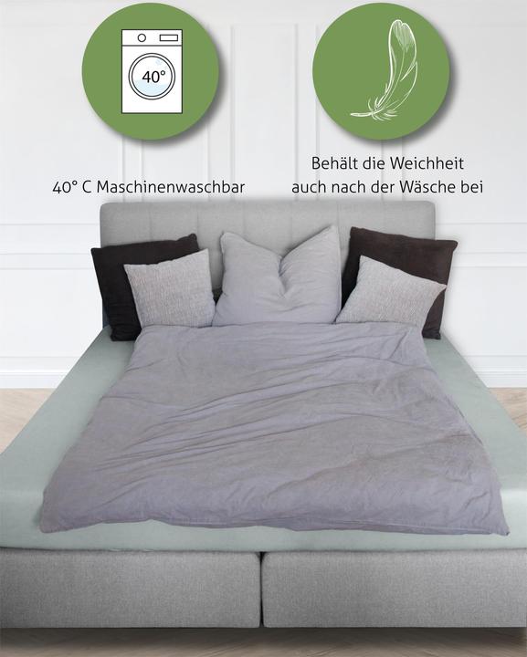 Produktbild Aspero Bambus Spannbettlaken Macau (180 x 200 x 30 cm)