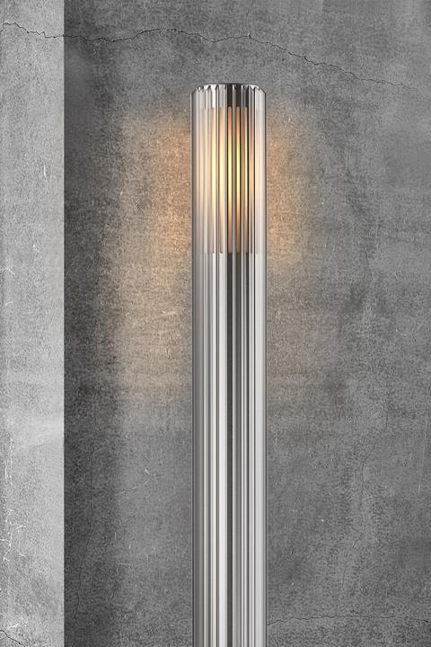Produktbild Nordlux Matrix 95, Gartenleuchte, Grau (E27, IP54)