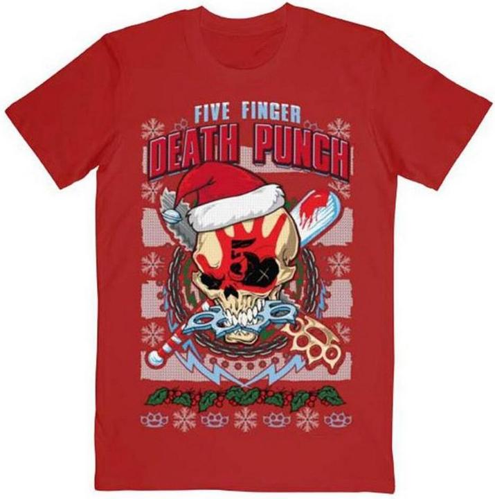 Produktbild Five Finger Death Punch Zombie Kill Xmas TShirt (XXL)