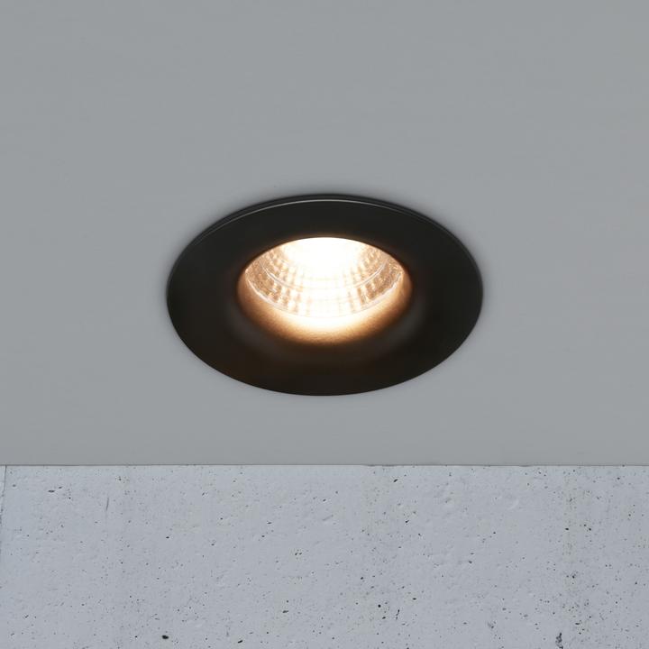 Actual product image Nordlux Strong 1-Kit Downlight Dim Black (450 lm)