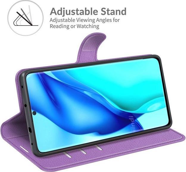 Produktbild MU Classic Litchi Leder Bookcover Series (Huawei P50 Pro)