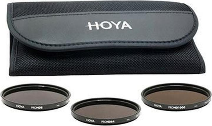 Produktbild Hoya PRO ND Filter Kit 8/64/1000 Filterset (62 mm, ND- / Graufilter, 62 mm)