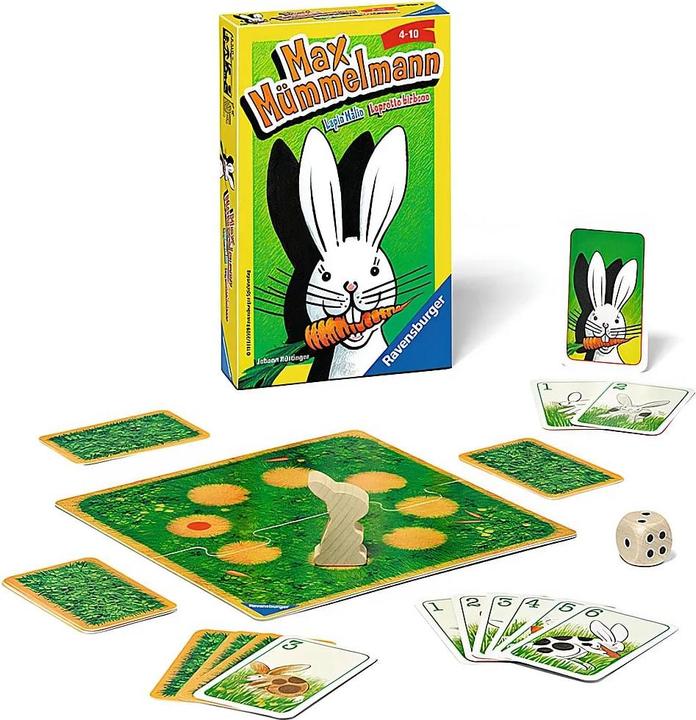 Image du produit Ravensburger Max Mümmelmann (Allemand, Français, Italien, 2 - 4 Joueur)