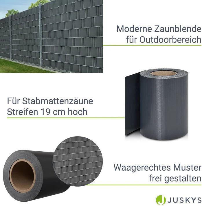 Produktbild Juskys PVC Sichtschutzstreifen 4er Set