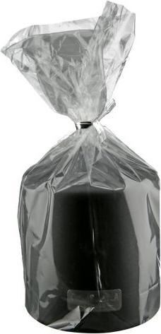 Actual product image Gilde Pillar candle,black,metallic