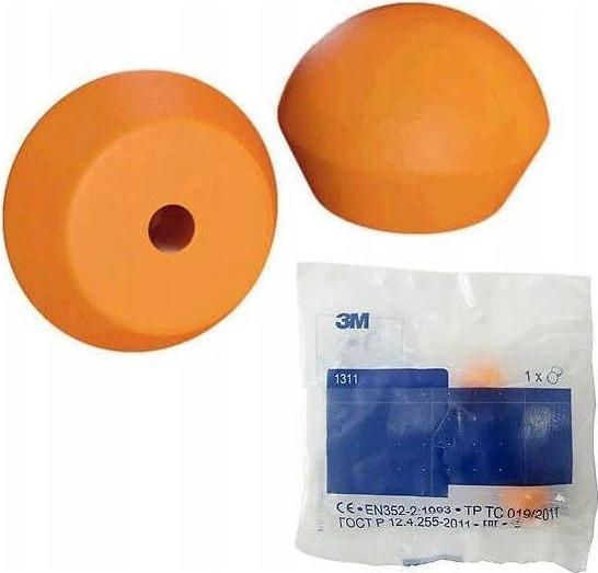 Produktbild 3M Ersatzstoepsel zu Bügelgehörschützer (Gehörschutz Ersatzpolster)