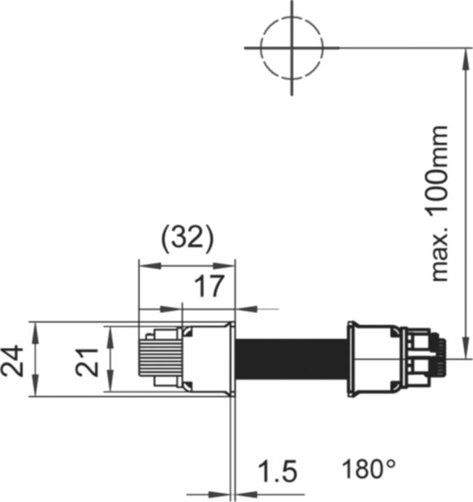 Produktbild MSL Kabelübergänge verdeckt KÜ 10314-40-20-00