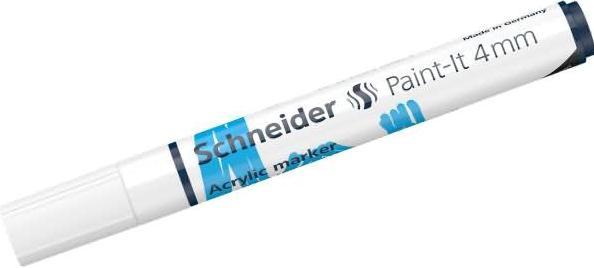 Produktbild Schneider paint-it 320 Acrylmarker 4 mm 15 cm weiss (Weiss, 4 mm, 1 x)