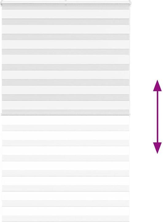Produktbild vidaXL Zebra-Jalousie (135 x 200 cm)