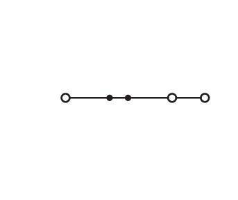 Produktbild Wago 3-conductor through terminal block blue