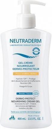 Produktbild Markenlos Nährende Dermo-Schutz Gel-Creme für Gesicht und Körper (Körpercreme, 400 ml)