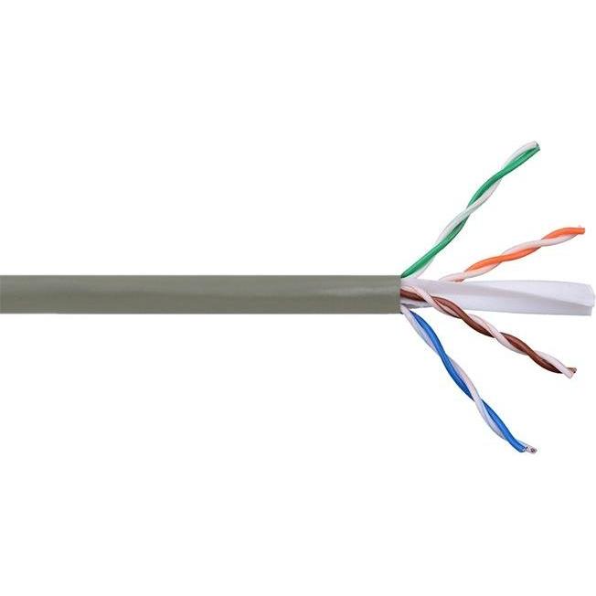 Delight Cavo di installazione Cat6 U-UTP 305m grigio (CAT6, 305 m), Cavo di rete