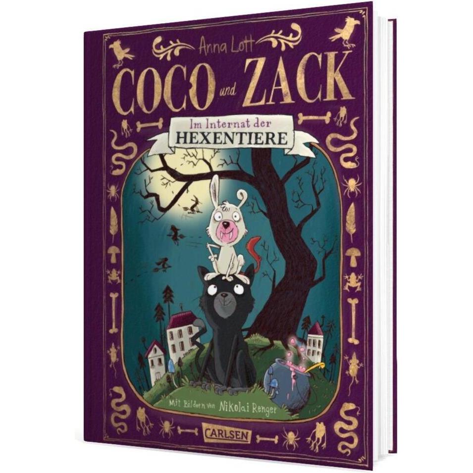 Coco und Zack – Im Internat der Hexentiere, Hörbücher von Anna Lott, Nikolai Renger