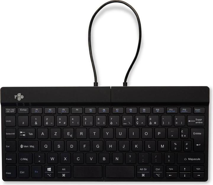 Productafbeelding R-Go Tools R-Go Split Break Ergonomisch Toetsenbord Azerty (Fr) Bluetooth B (FR, Draadloze)