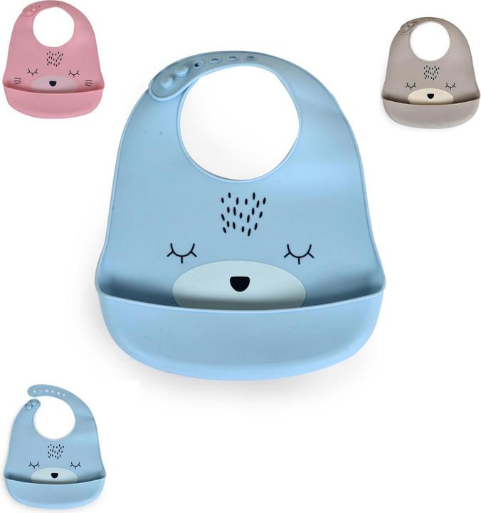 Cangaroo Baby Bib Oscar Silicone (4 months)