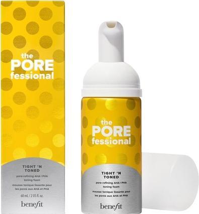 Produktbild BeneFit Cosmetics The POREfessional Tight 'N Toned Pore-Refining AHA + PHA Toning Foam (Mousse, 60 ml)