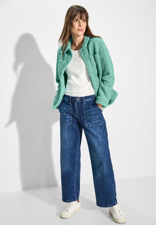 Immagine prodotto Cecil Giacca Teddy con Colletto da Camicia