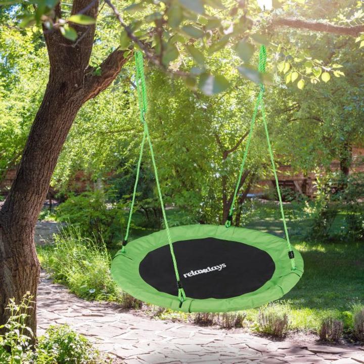 Actual product image Relaxdays 90 cm Nest Swing