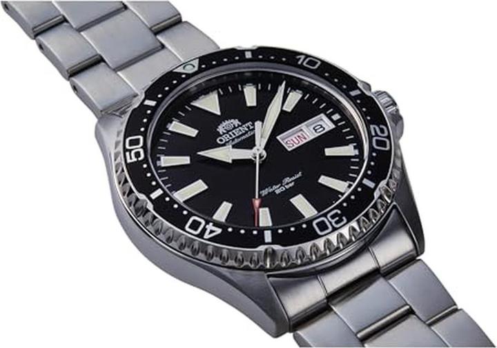 Actual product image Orient Sports Kamasu / Mako III - RA-AA0001B (Analogue wristwatch, 41 mm)