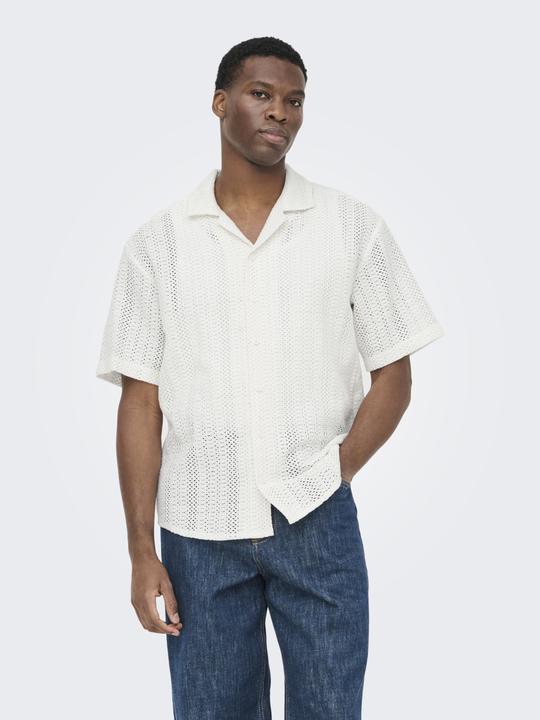 Immagine prodotto Only & Sons Onsdani Crochet Ss Shirt Noos (M)