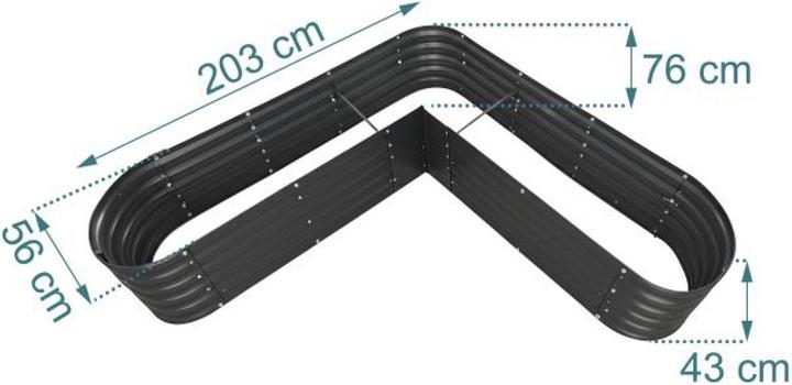 Produktbild Relaxdays Hochbeet