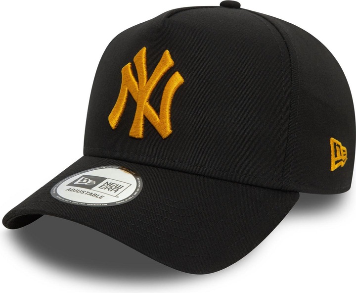 Actual product image New Era E-Frame Snapback Cap - New York Yankees Black (One size)