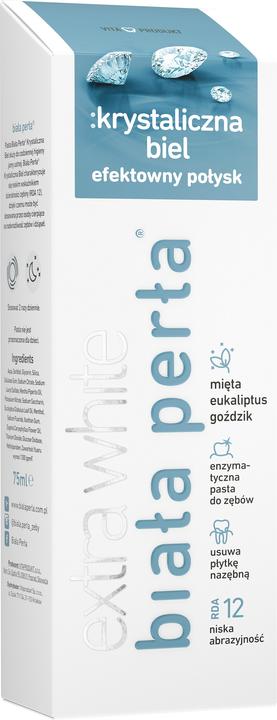 Image du produit Extra White Crystalline White Effective Gloss Whitening Paste 75Ml (75 ml, Shampoing liquide)
