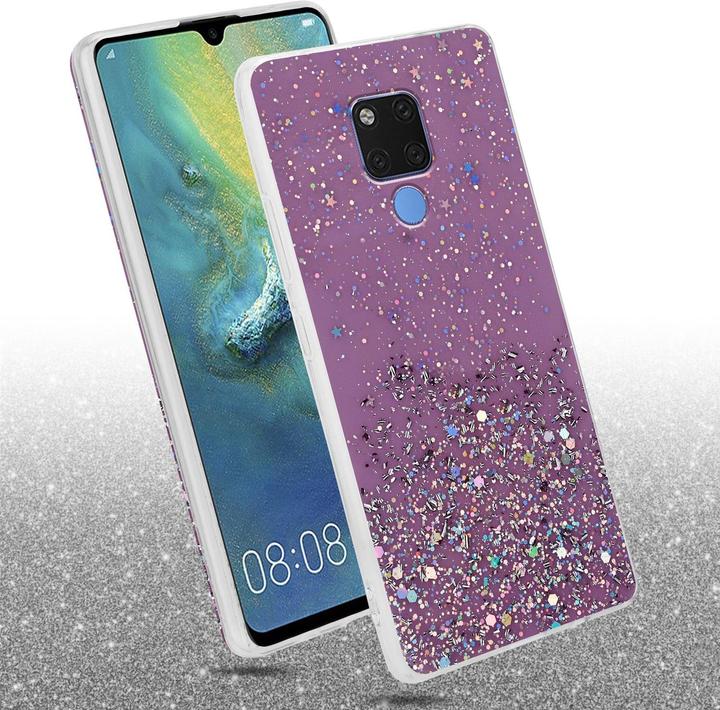 Actual product image Cadorabo TPU cover sparkling glitter (Mate 20)