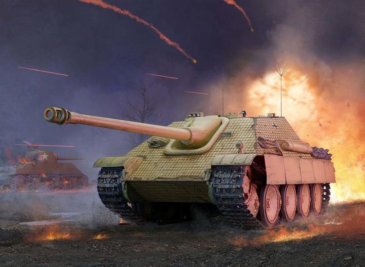Actual product image Trumpeter German Sd.Kfz 173 Jagdpanther Early Version
