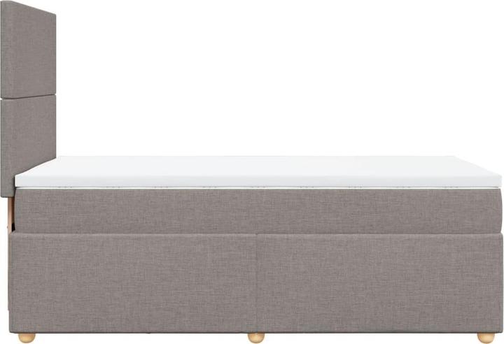 Produktbild VidaXL Bo x springbett mit Matratze 90 x 190 cm Stoff (90 x 190 cm)