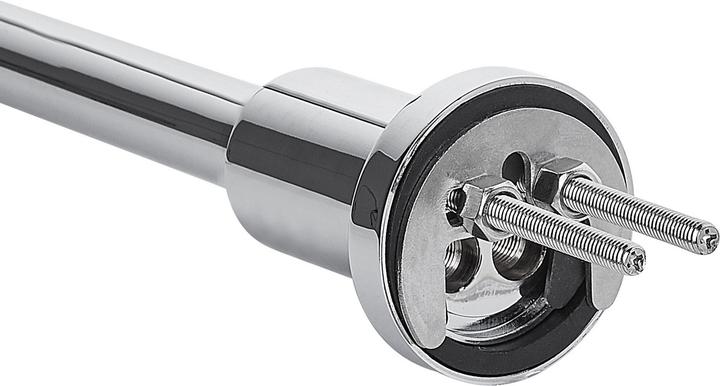 Image du produit Beliani Robinet 3 trous pour lavabo laiton argenté KALAMBO