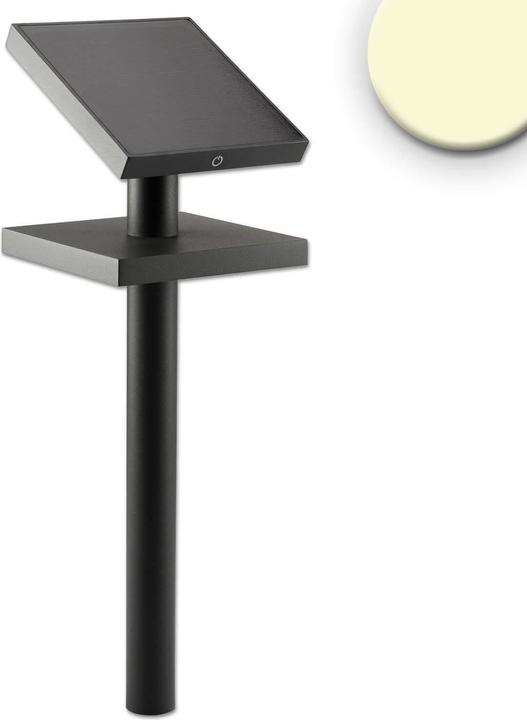Actual product image Isoled LED SOLAR path and garden light with brightness sensor, 1.3W, IP54, warm white (IP54)