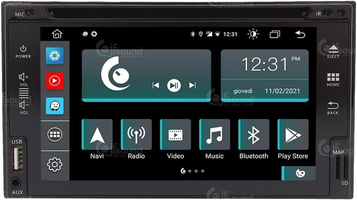 Immagine prodotto JFSound Autoradio Universale Android GPS Bluetooth WiFi DAB Touchscreen Display Comandi Vocali