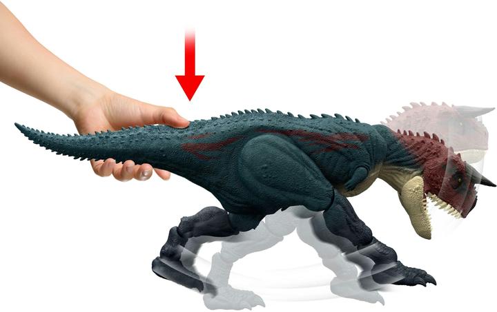 Image du produit Mattel Jurassic World Charge 'N Chomp Carnotaurus