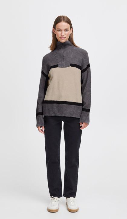 Image du produit B.young BYOMARTHA DEMI-ZIP JUMPER - 20813908 (S)