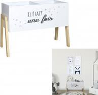 Actual product image Home Deco Kids book bin once upon a time (60 x 30 x 45 cm)